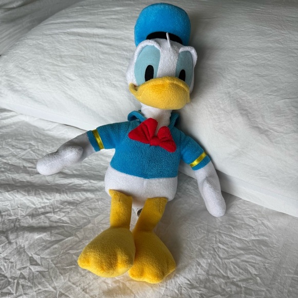 Disney Donald Duck Plush with Blue and Yellow Accents - Picture 5 of 6